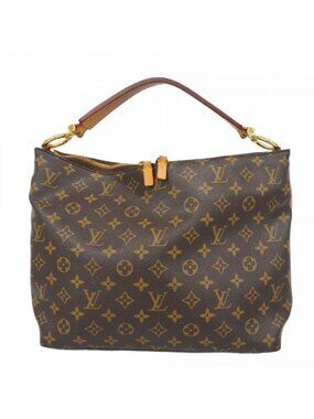 Louis Vuitton Shoulder Bag Monogram Sully PM Brown